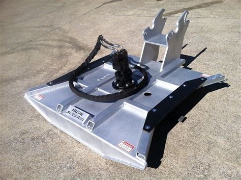 mini excavation mower|rotary cutter for mini excavator.